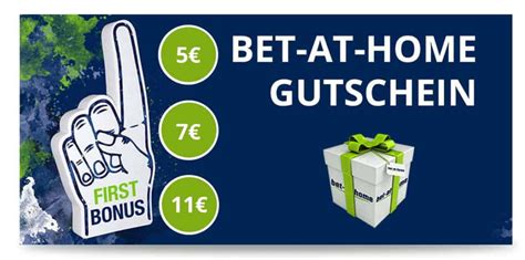 gutschein bet at home